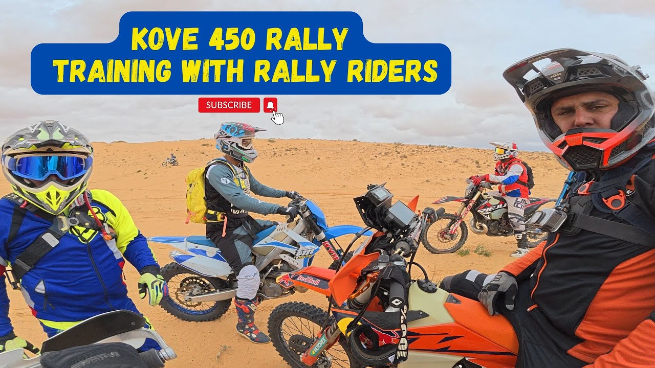 Training with Rally Riders – Conquering My Fears in the Desert! | Kove 450 Rally
