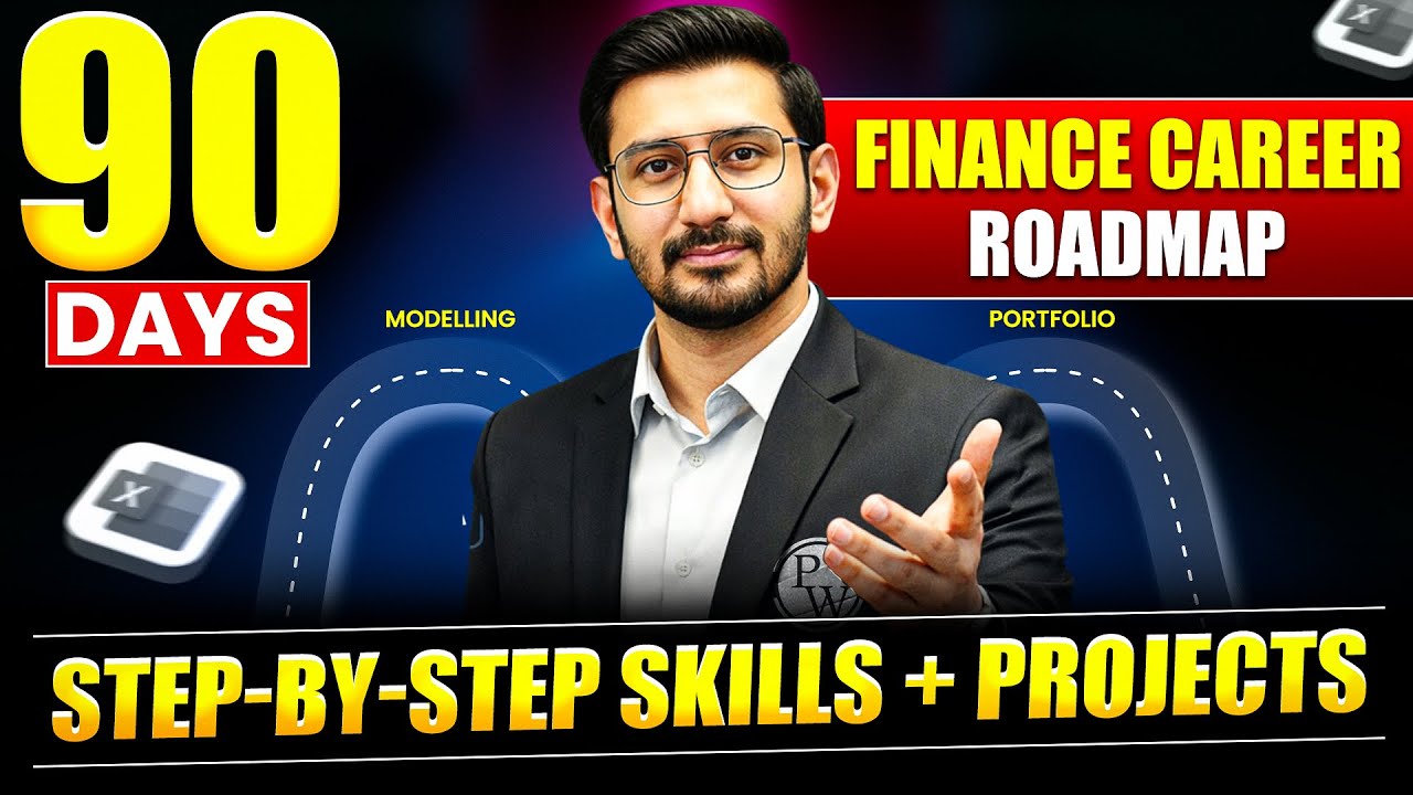 90-Days Finance Career Roadmap | Excel | Financial Modeling | Forecasting | Certifications
