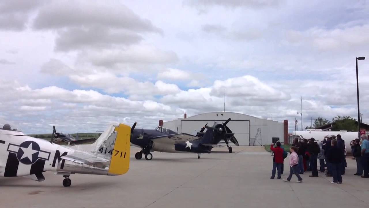 WWII Planes in Chadron Nebraska