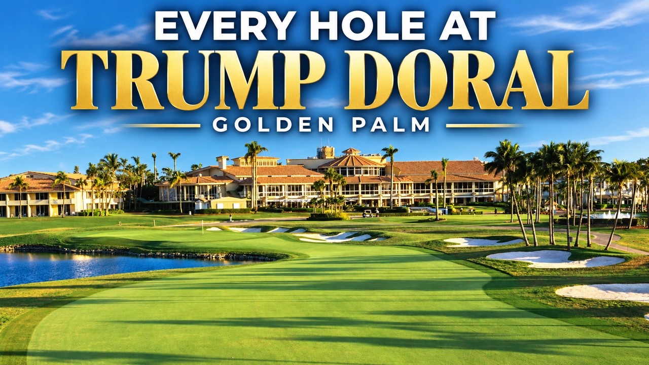 Every hole at TRUMP NATIONAL DORAL MIAMI | Golden Palm Course