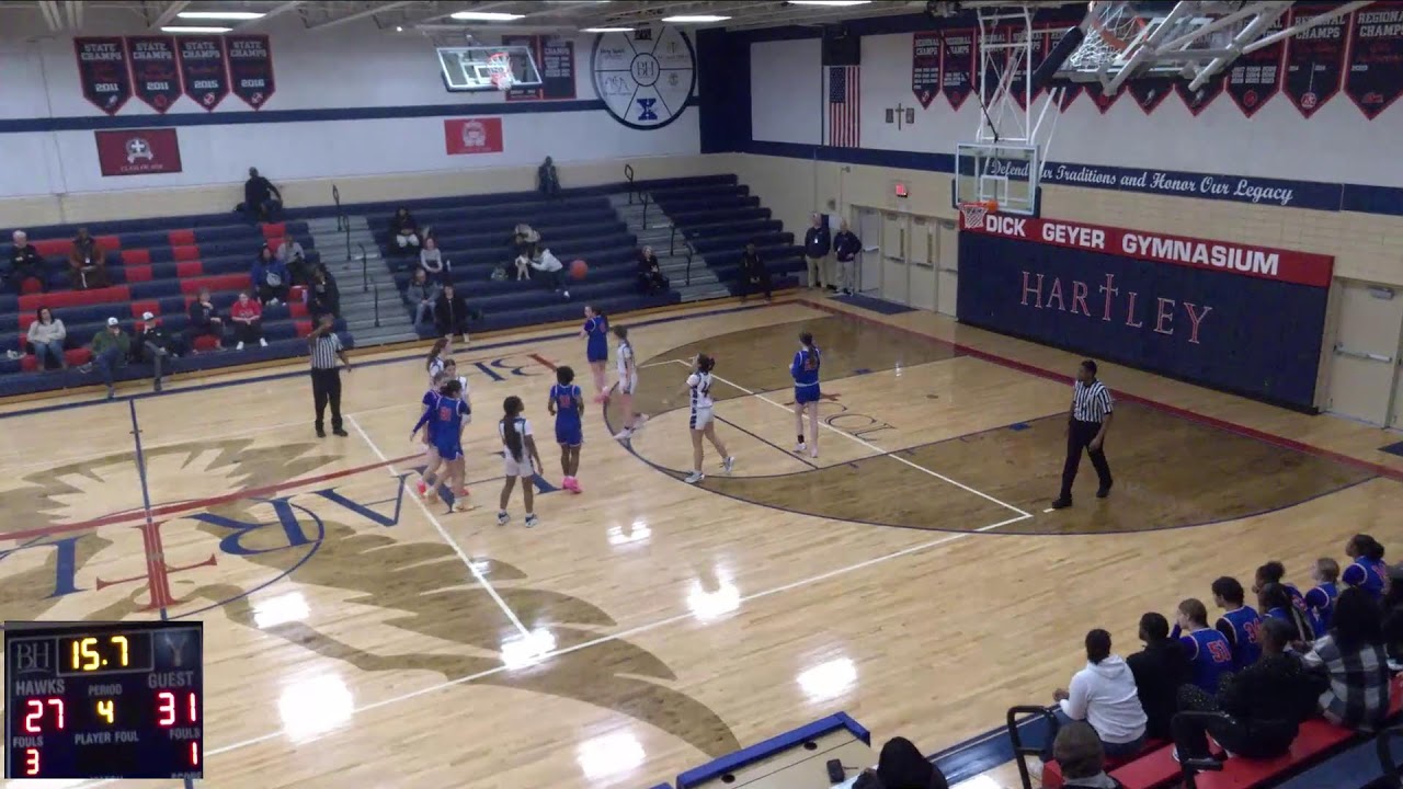 Bishop Hartley High School vs Thomas Worthington High School Womens JVB Basketball