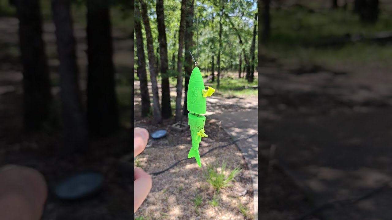 $1 3D printed Glide Bait Build #shorts