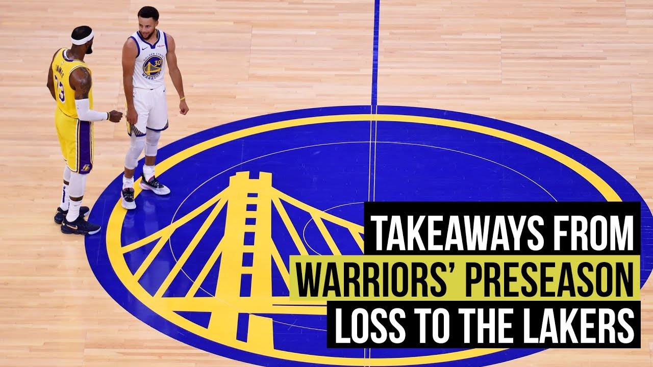 Takeaways from Warriors preseason loss to Lakers in new Chase Center