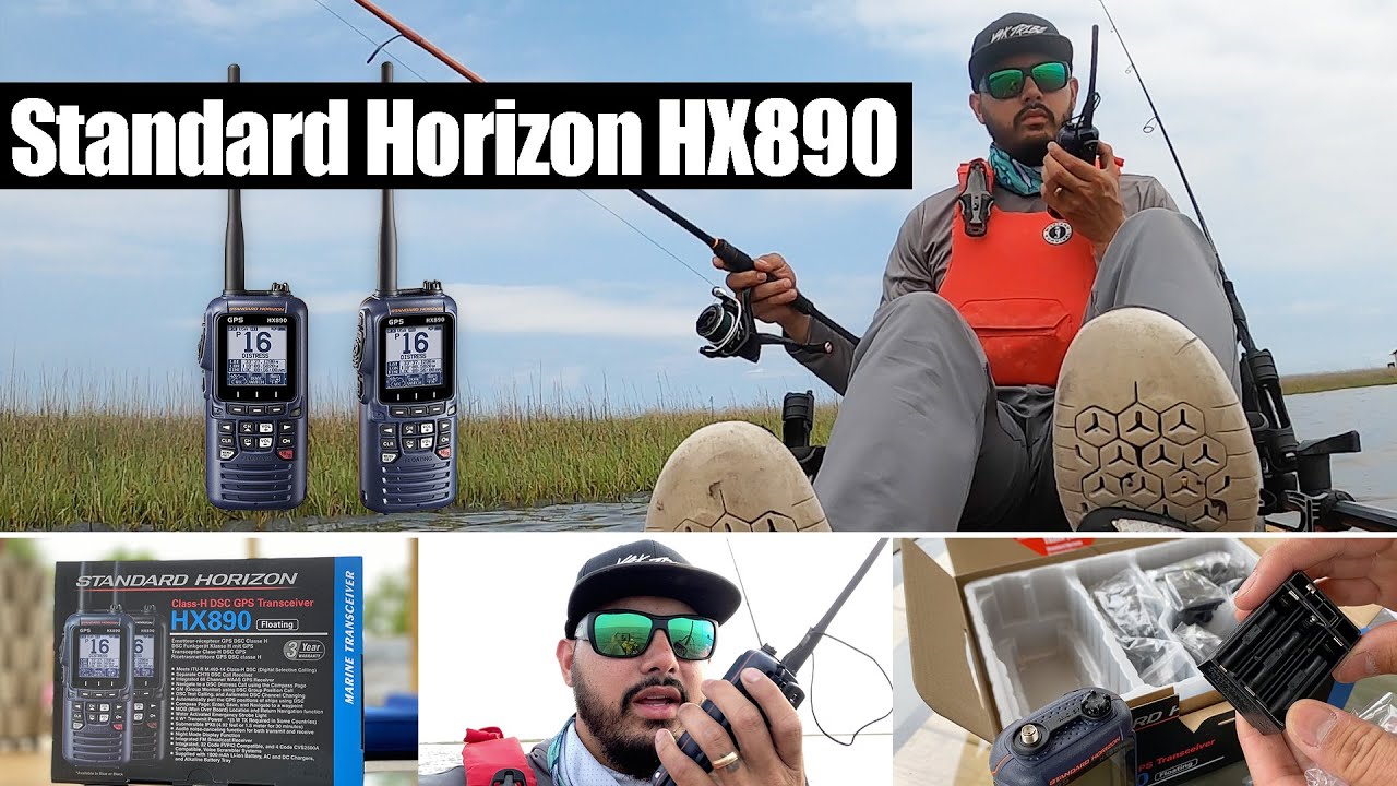 VHF & GPS Handheld Radio Unboxing & Review | Standard Horizon HX890