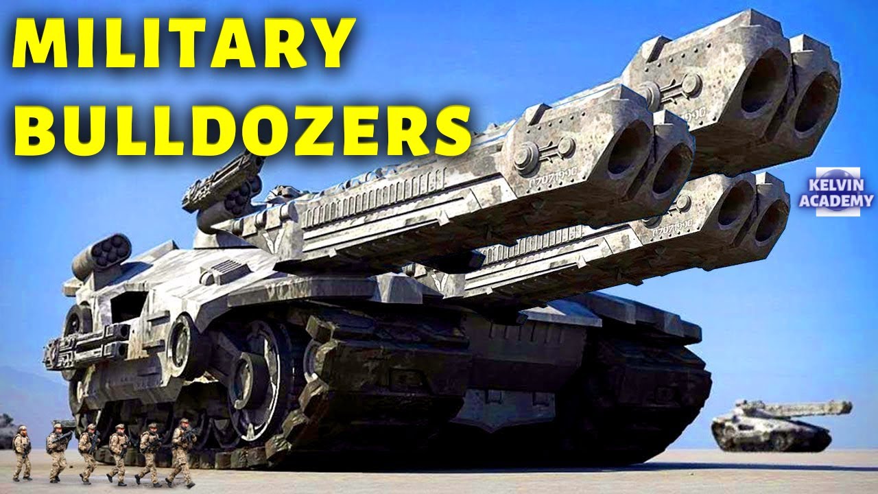 Military Bulldozers, Excavators, Trenchers, Tower: Good Money Investment