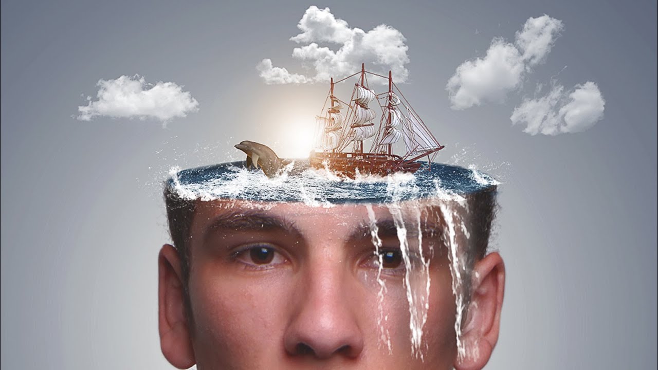 Урок по Photoshop | Манипуляция «Водяная голова»