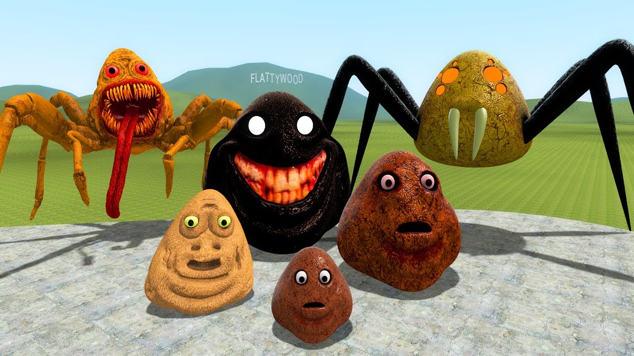 Bou's Revenge Monsters Family VS ALL FORGOTTEN SMILING CRITTERS - Walkthrough Full Gameplay #gmod