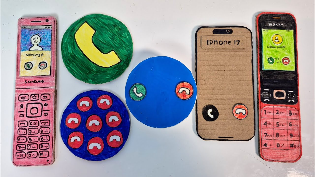 Samsung folder/BIG&  a lot button/blue circle phone/iphone 17/NOKIA folder, incoming calls