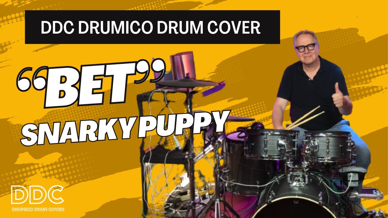BET - SNARKY PUPPY - DRUMICO DRUM COVER #snarkypuppy #larnelllewis #bet #drumcovers