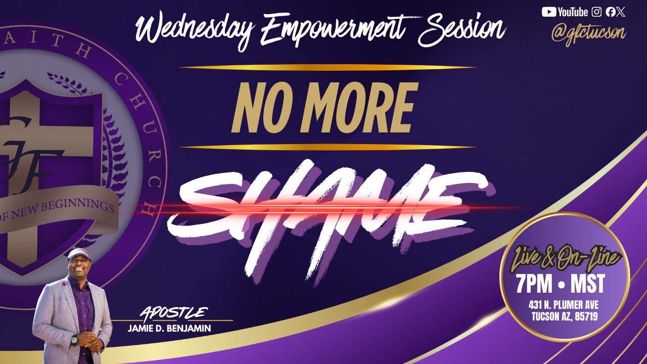 No More Shame Pt. 2 - Ft Apostle Jamie Benjamin