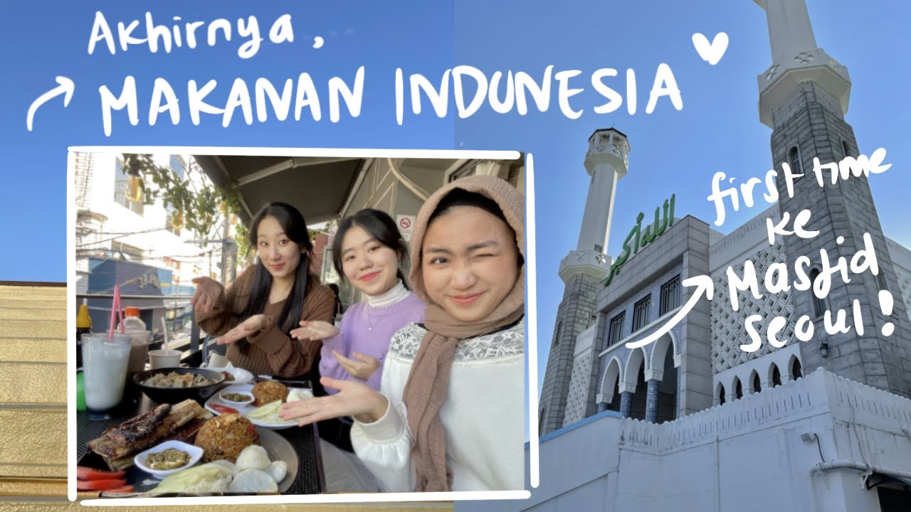Daily Vlog🇰🇷 Akhirnya MAMPIR ke MASJID Bareng Temenku di Korea! 🥺