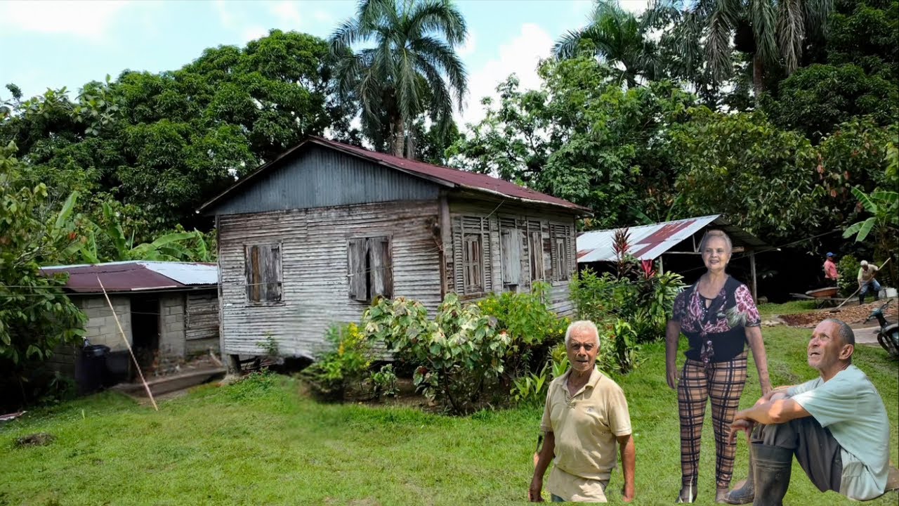 Tienen la casa más hermosa del campo, tres hermanos solteros