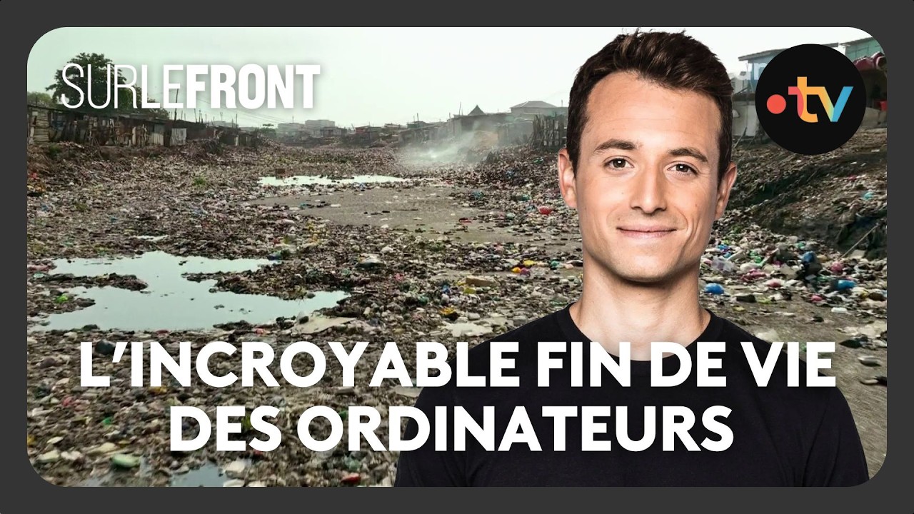 Hallucinant ! 😮Ces vieux ordinateurs exportés illégalement au Ghana - Sur le front avec Hugo Clément