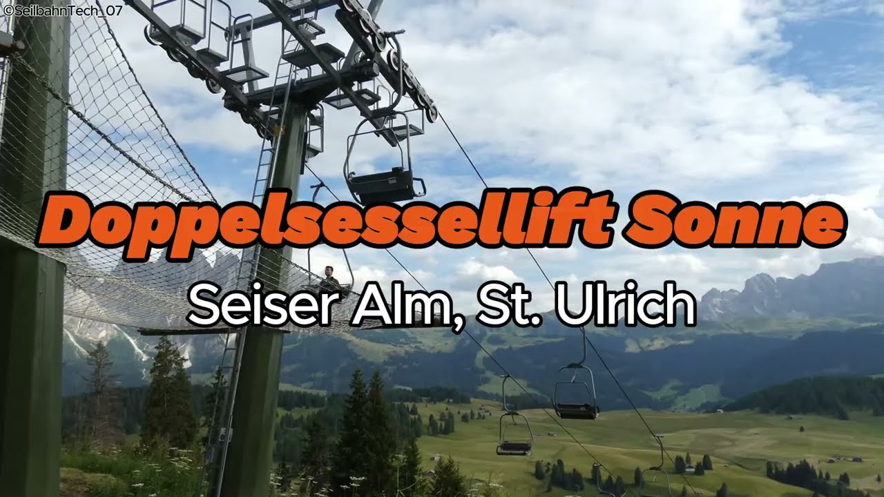 2er Sessellift Sonne/Sole / Agamatic Sessellift (2024)
