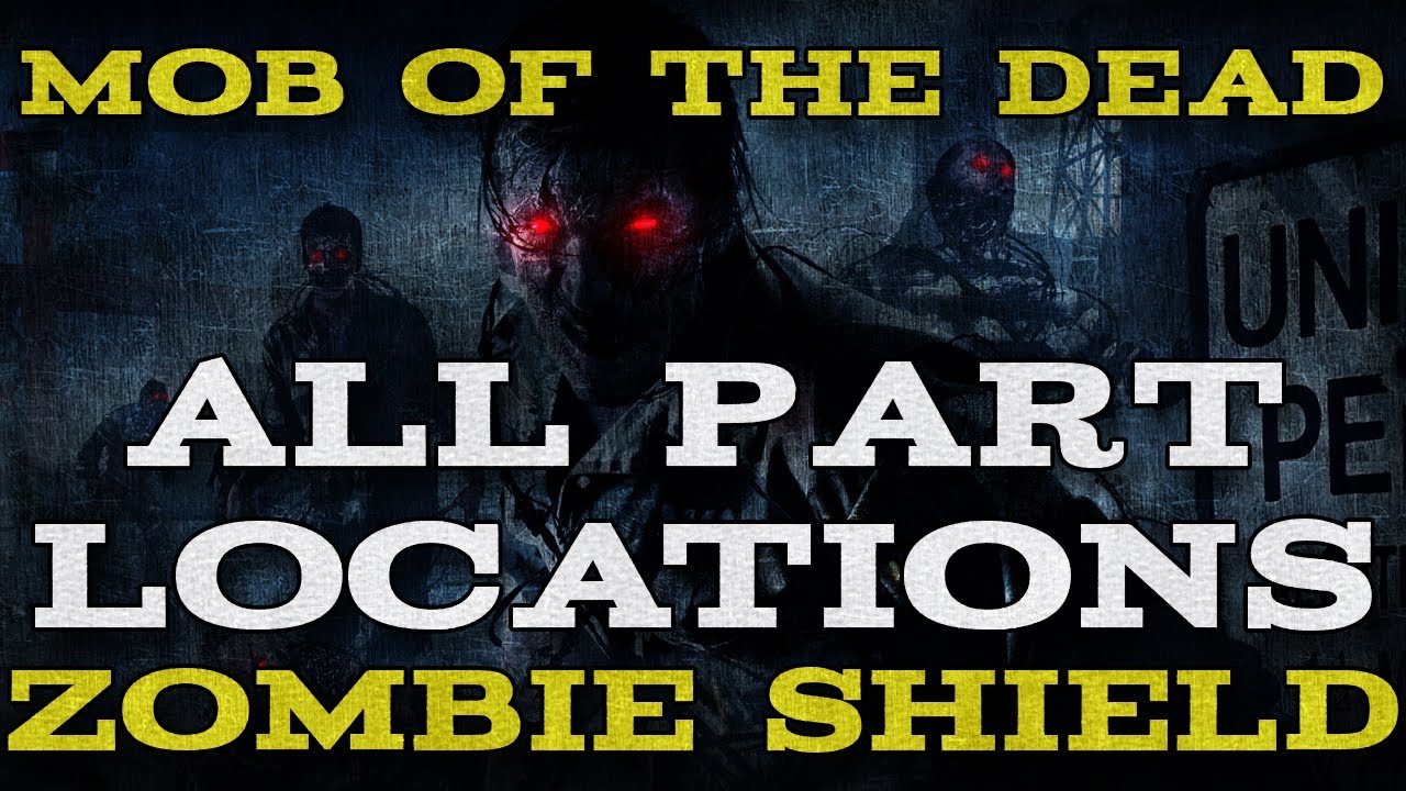 Black Ops 2: Mob of the Dead - All Part Locations for the Zombie Shield