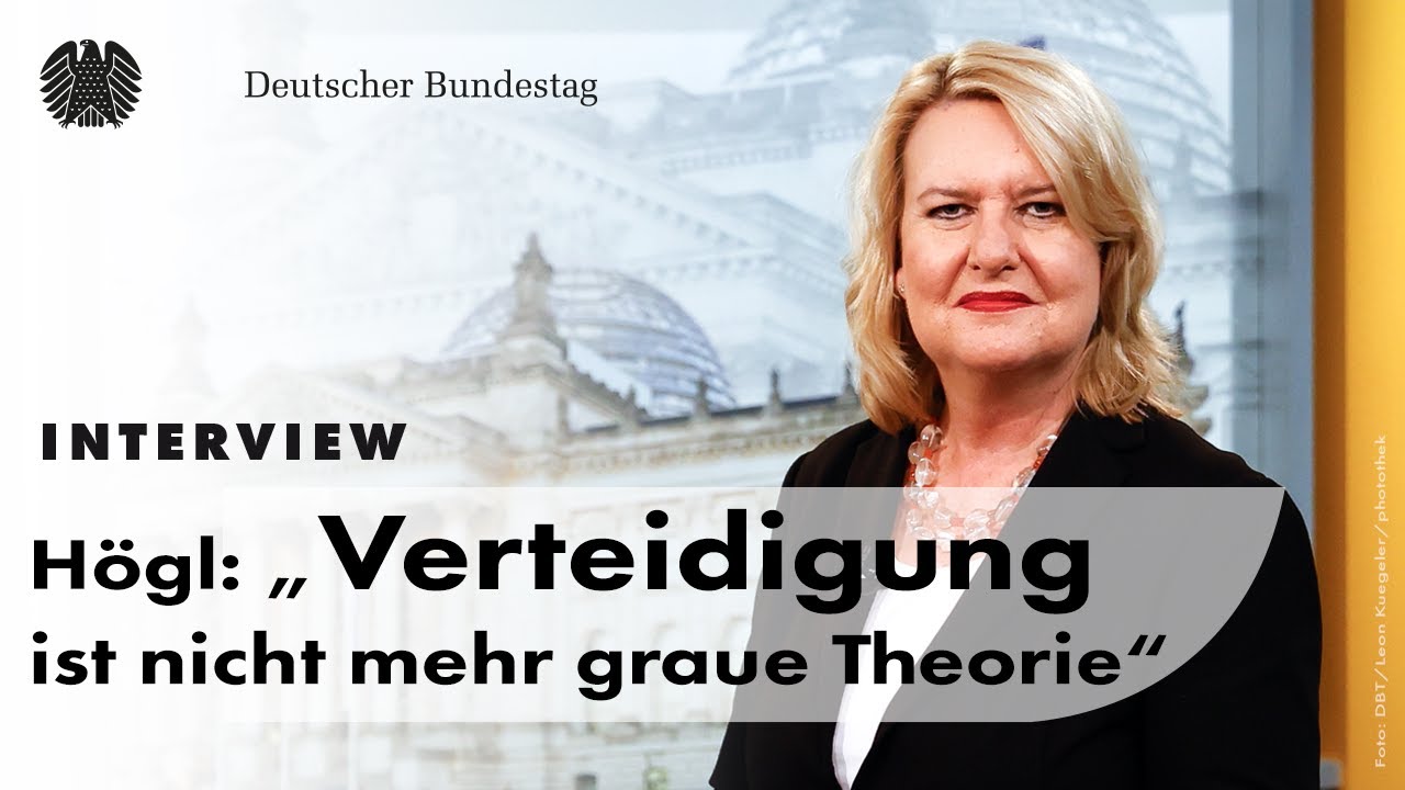 Wehrbeauftragte H&ouml;gl: Verteidigung ist nicht mehr graue Theorie