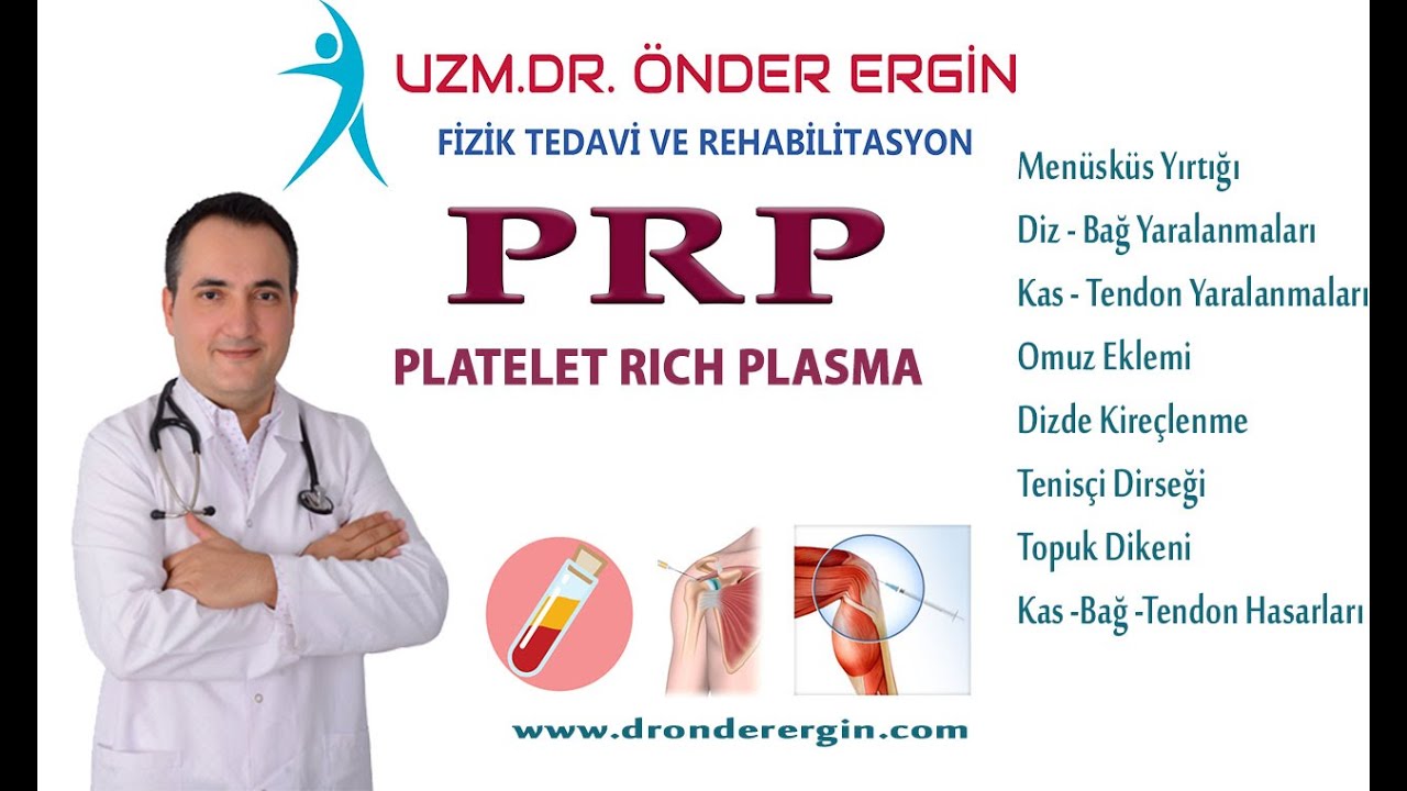 Dize ve omuza PRP (Platelet Rich Plasma) nasıl yapılır ? PRP nasıl hazırlanır? PRP nasıl etki eder ?