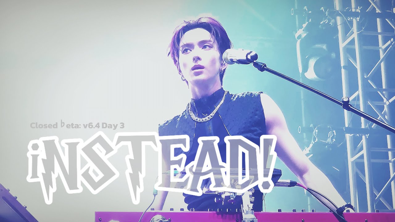 iNSTEAD! (Feat. YB 윤도현) -  Ode Xdinary Heroes 오드 엑스디너리히어로즈 Closed ♭eta: v6.4 Concert 240908 오드직캠