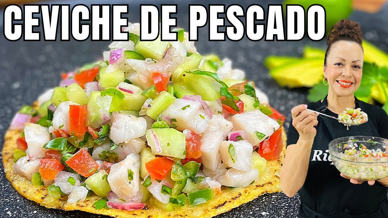 Ceviche de Pescado en 5 Pasos Sencillos!