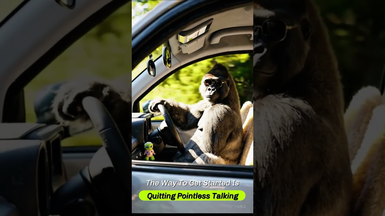 Listen to the monkey &mdash; and take action