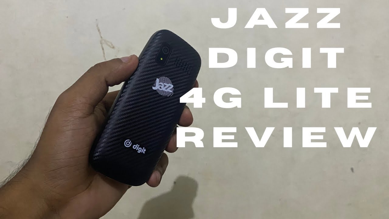 Jazz Digit 4G Review in 2022 | JAZZ DIGIT 4G LITE