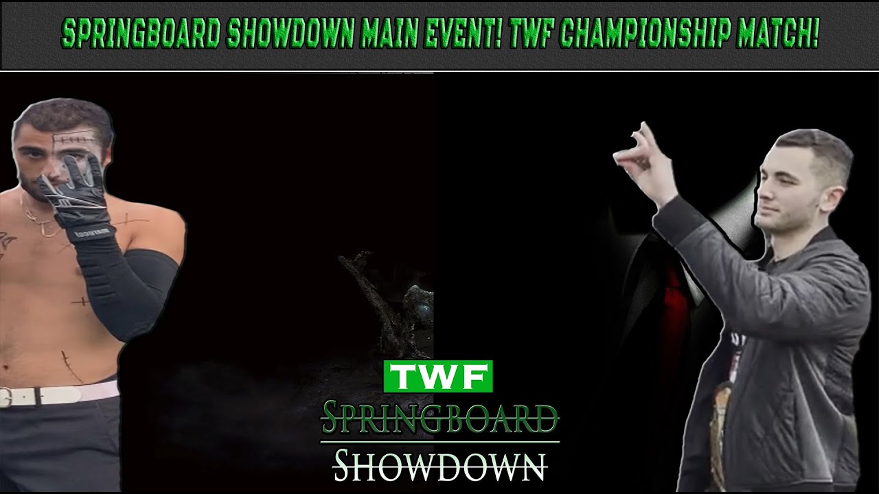 DEMON PRINCE STEFAN v.s. NICK FURY : TWF CHAMPIONSHIP MATCH @ SPRINGBOARD SHOWDOWN! (TWF PPV #12)