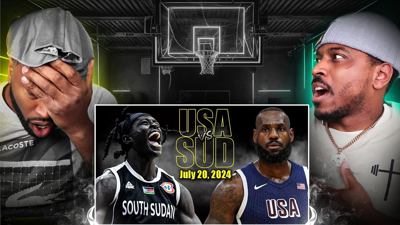 SOUTH SUDAN IS LIKE THAT!!..Team USA vs South Sudan Full Game Highlights (REACTION)