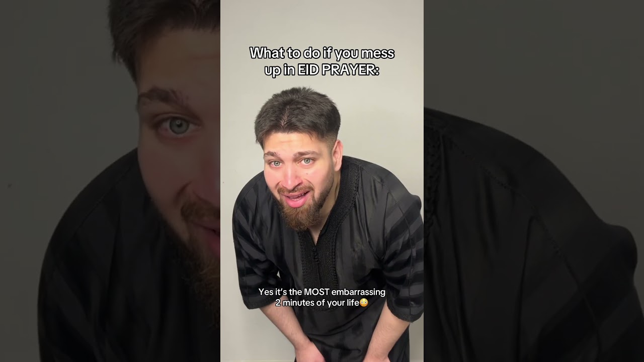 What to do if you mess up in EID PRAYER&hellip;☪️💀😭 EID MUBARAK❤️ #islam #muslim #eid #funnyvideo #shorts