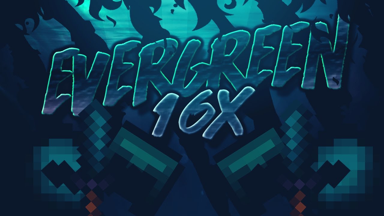 Minecraft Evergreen 16x + Discord Release 🔥 (Hypixel Skywars/PvP Texture Pack)