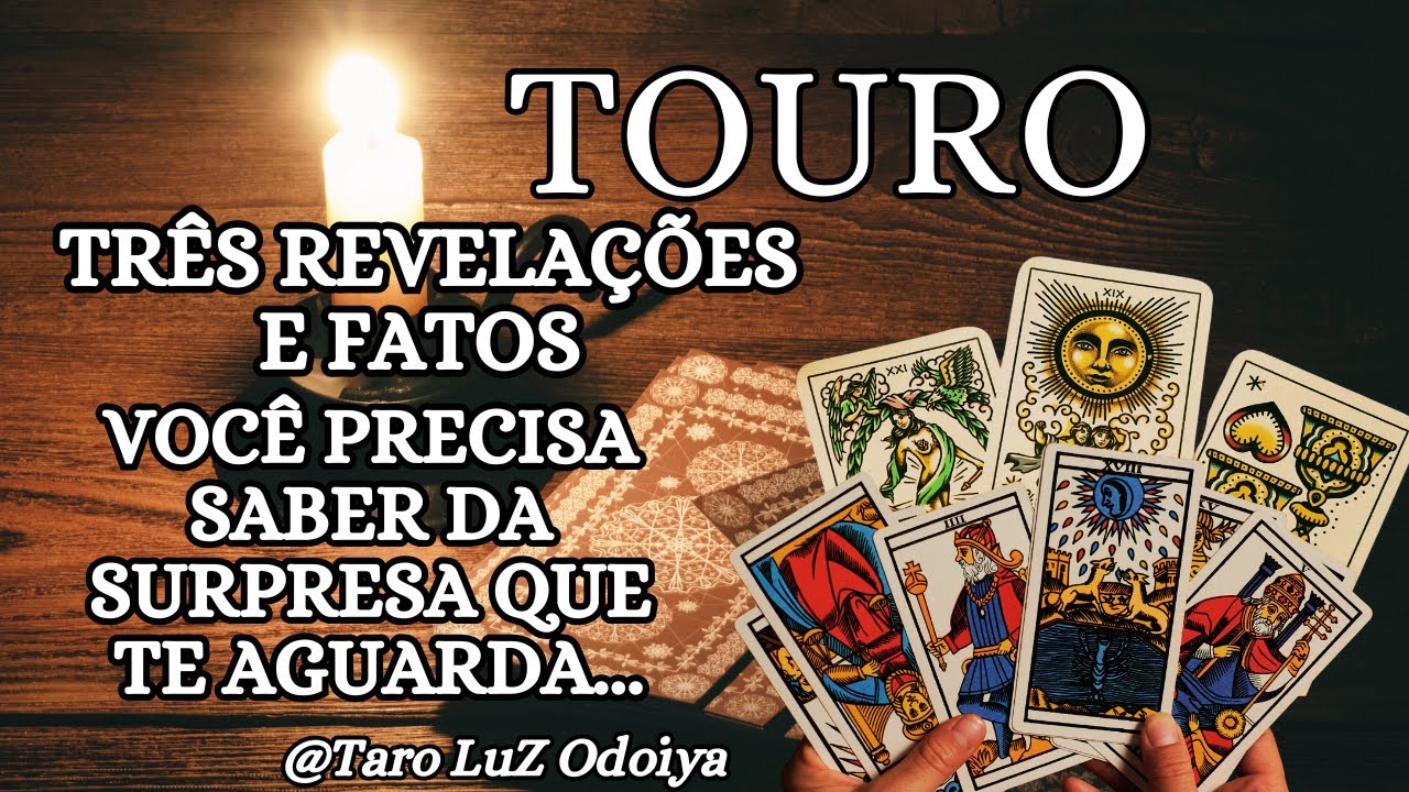 TOURO♉SENTA E PEGA ÁGUA...3 REVELAÇÕES FORTES! DOCUMENTO TRAZ INFORMAÇÃO IMPORTANTE, MUDA RALIDADE