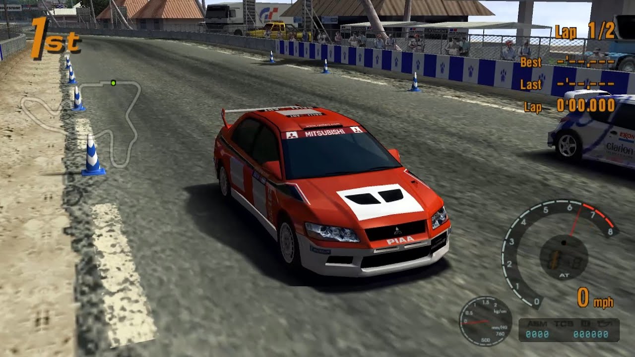 Gran Turismo 3: A-Spec Simulation Mode Rally Events Rally Challenge | PlayStation 2