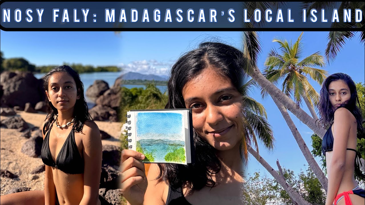 INDIAN Female Travels to OFF BEAT ISLAND of Madagascar: Nosy Faly🏝️🇲🇬
