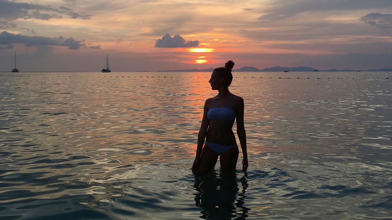 ТАЙЛАНД 2018/ СВЕТЯЩИЙСЯ ПЛАНКТОН В МОРЕ✨Краби /Рейли /Пляж Тонсай (Ton Sai Beach).