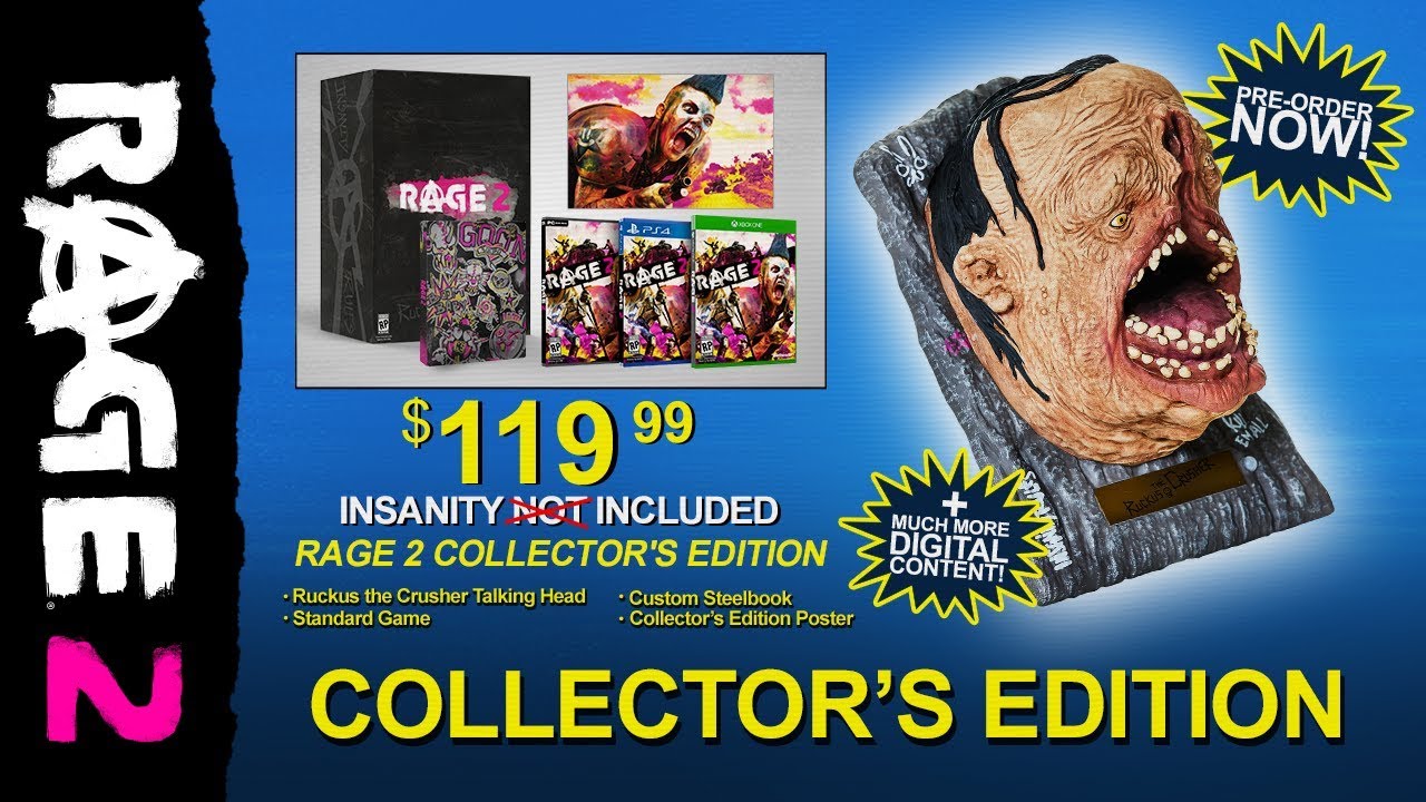 RAGE 2 – Ruckus the Crusher: Collector's Edition