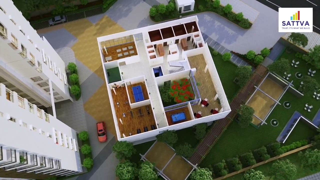 Sattva Navaratna Residency,  Avinashi Road, Coimbatore, 1, 2 & 3 BHK Luxury Apartments