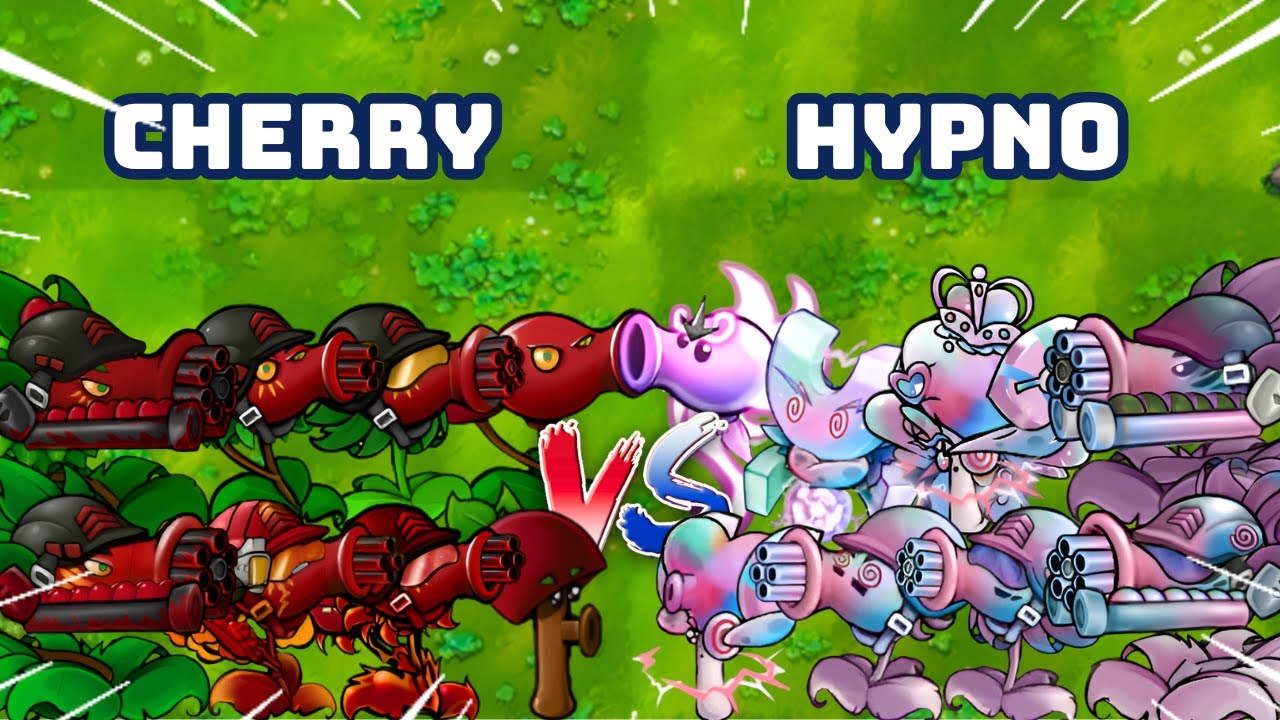 PvZ1 Fusion 3.3 Challenges!!! Team CHERRY vs Team HYPNO | Who Will Win???