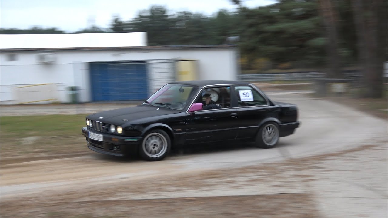 Adam Frąckowiak, BMW E30 318is - Kryterium SuperOES Tor Poznań - 6 runda - 16.11.2024