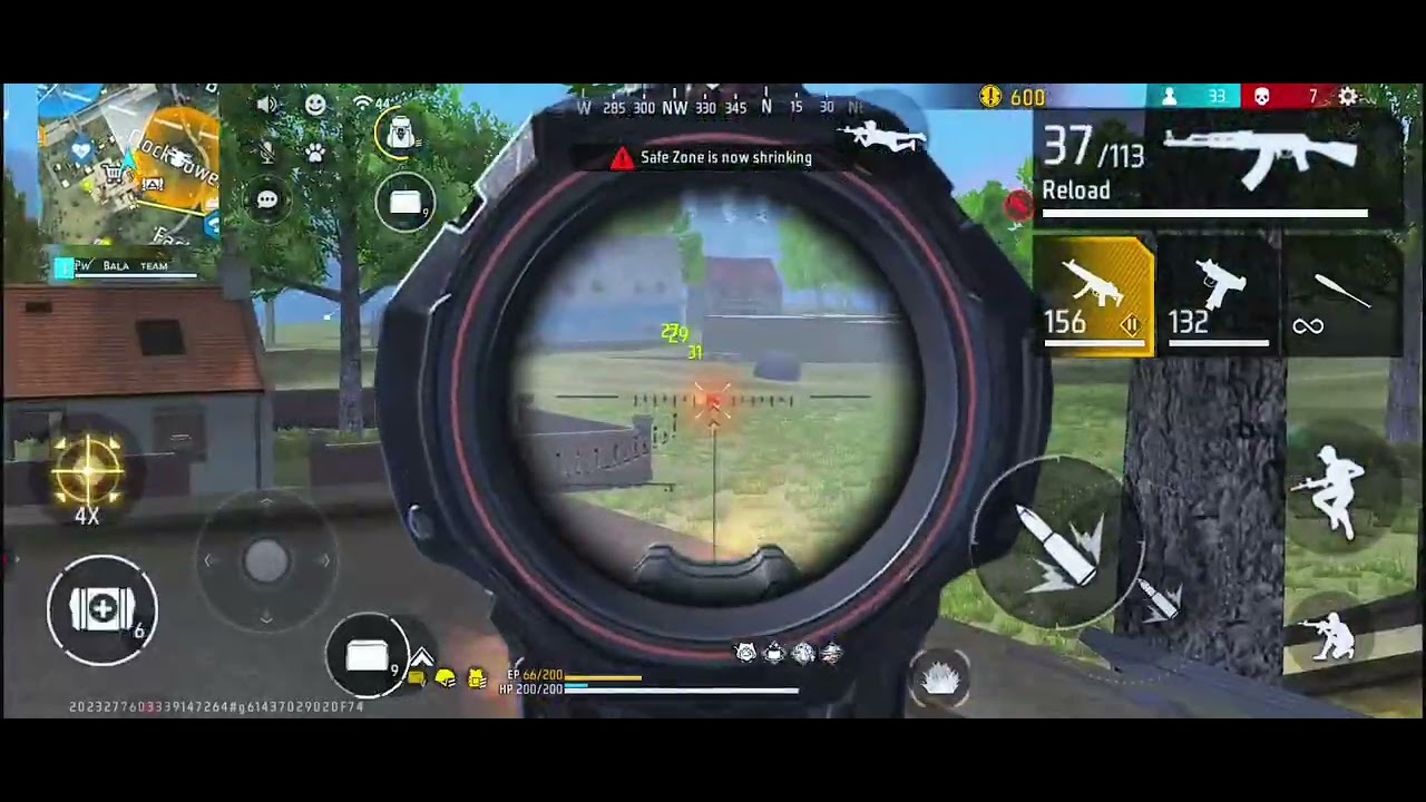 Free Fire Best Gameplay 🔥 Pro Level Headshots
