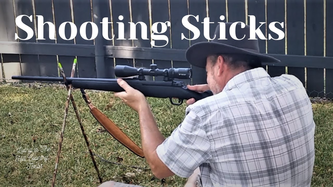 How to Make Your Own Shooting Sticks  DIY Shooting Sticks   How to Make Shooting Sticks Cheap & Easy