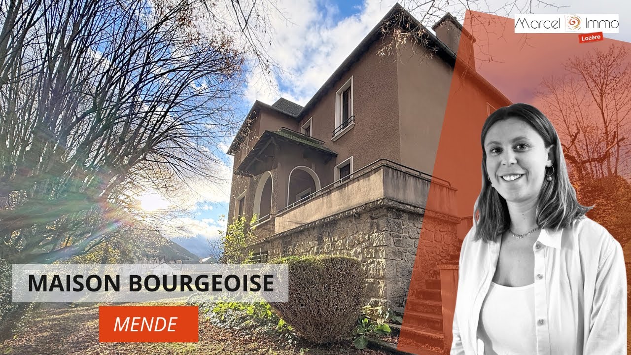 A VENDRE Maison Bourgeoise - Marcel immo MENDE
