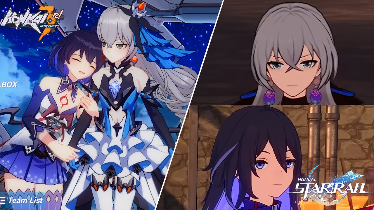 Bronya & Seele Relationship in [Honkai Impact 3rd] and [Honkai Star Rail]