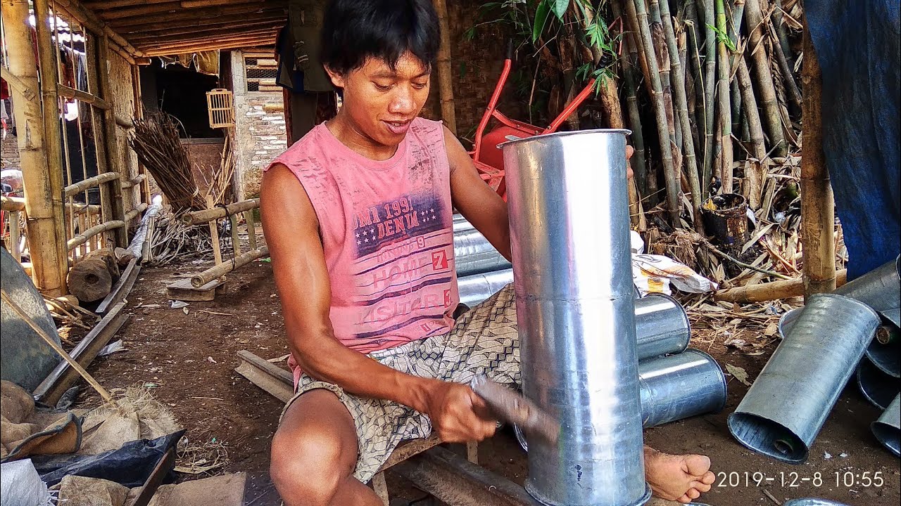 PEMBUATAN KNALPOT MOBIL KIJANG KAPSUL #PRODUK PURBALINGGA