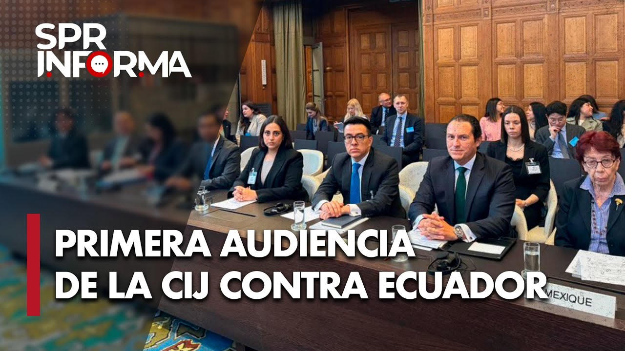 Se celebró la primera audiencia de la Corte Internacional de Justicia contra Ecuador