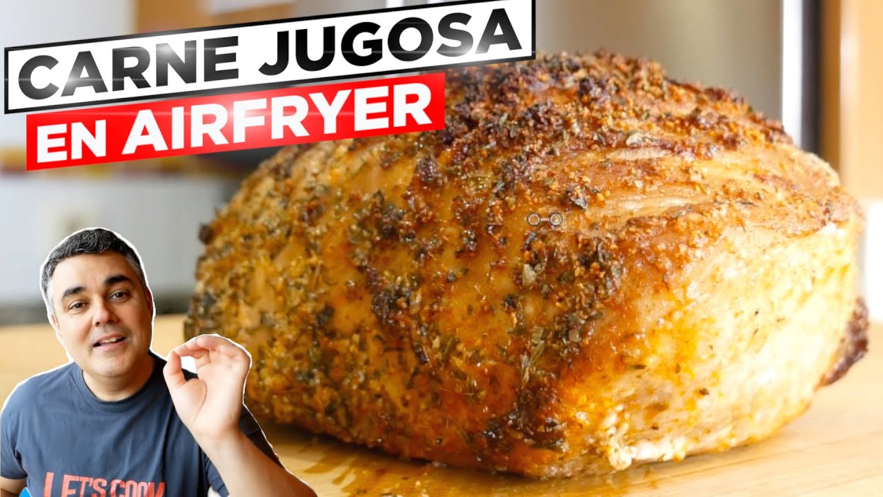 LOMO ASADO SIN HORNO 🍗😋 POCA GRASA y MUCHO SABOR en AIRFRYER o FREIDORA DE AIRE
