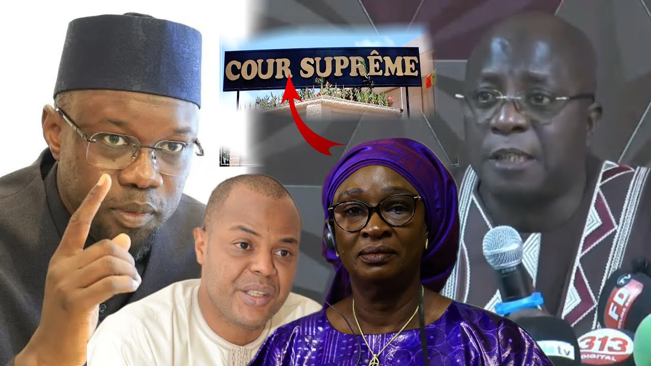 Me Cissé dévoile en direct le nom des membres de famille de Sonko et montre sa méthode 