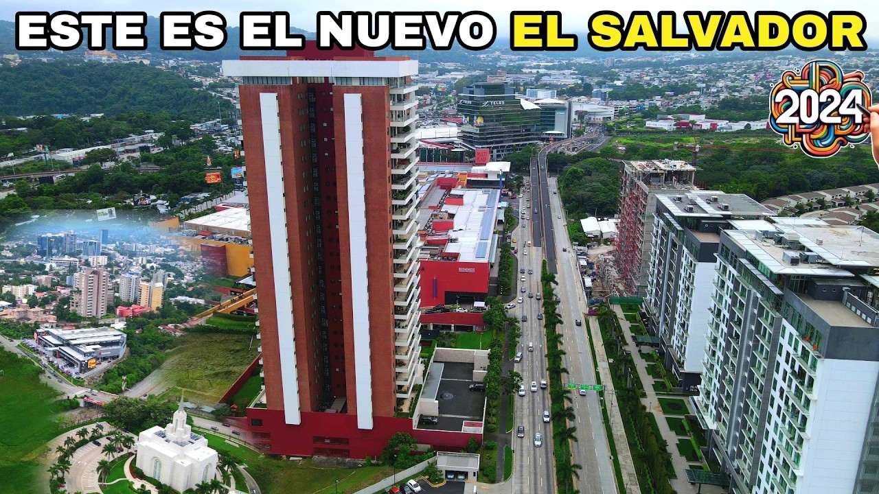 ESTE ES EL NUEVO EL SALVADOR. #moderno  #edificios