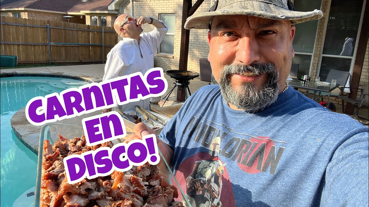 Let’s make some carnitas in the disco!