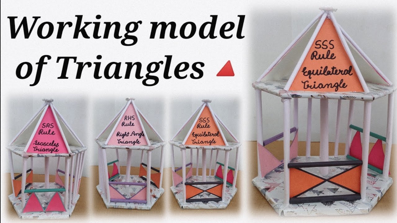 Maths project for class 9 | Congruence of Triangles|SSS, SAS, ASA, AAS | congruent triangles rules.