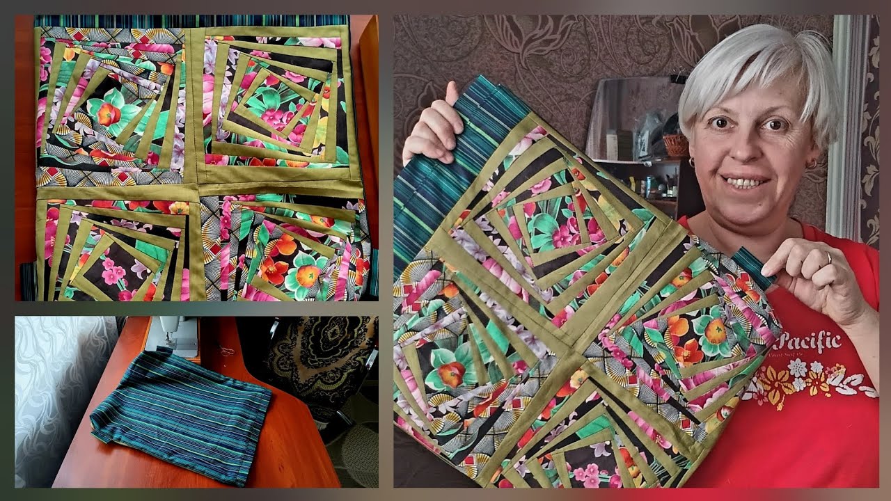 Как сшить рюкзак мешок на подкладке своими руками из лоскутных блоков