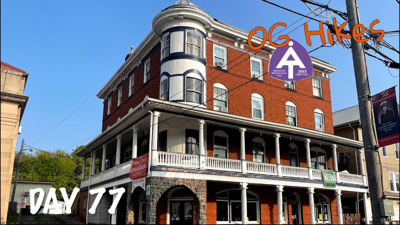 Day 77 Appalachian Trail thru hike | the historic Doyle hotel, Duncannon, PA